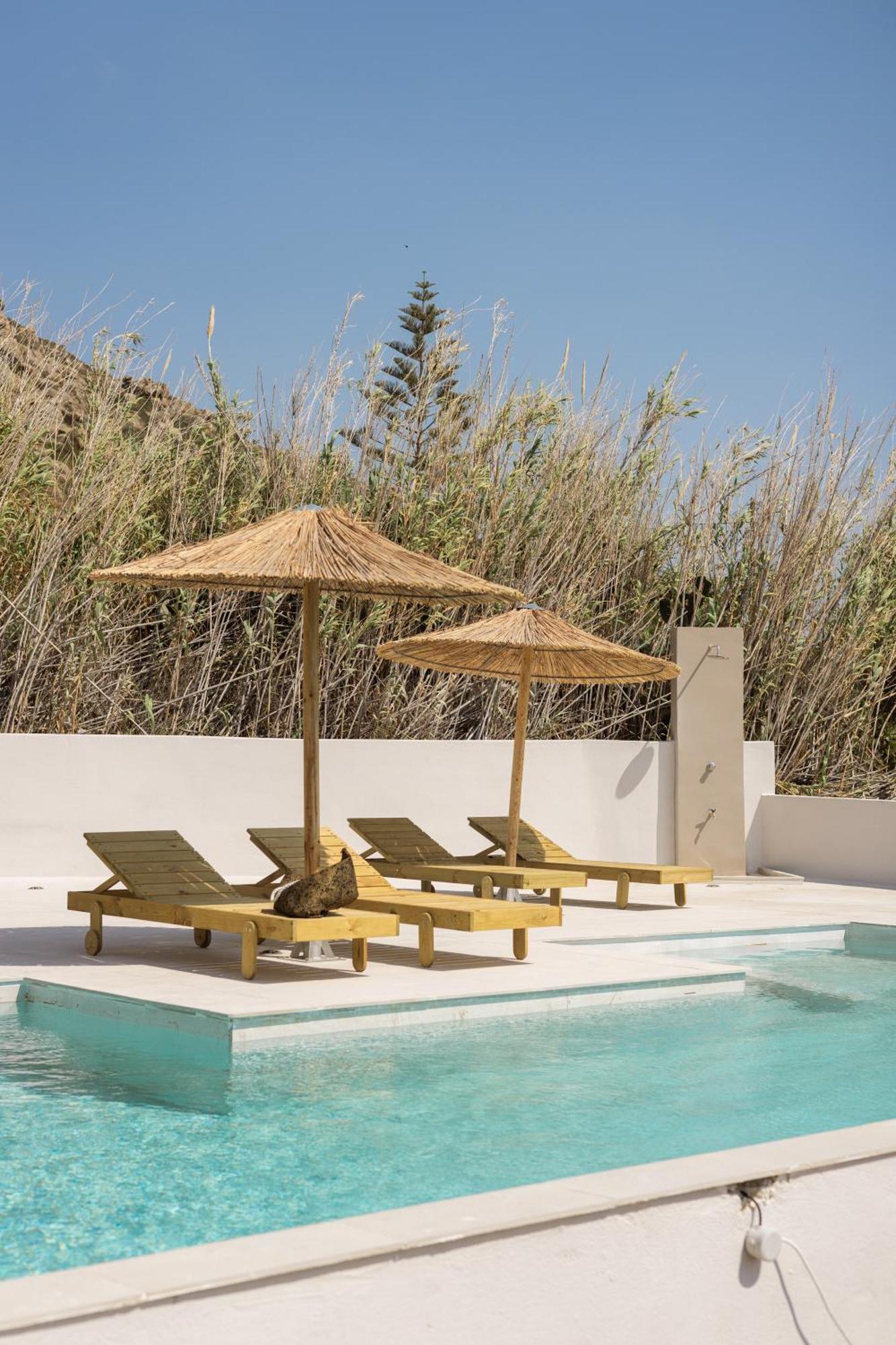 Villa Finest -Seaside Villa With Private Swimming Pool- Mikri Vigla Exterior photo